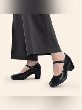 DREAM PAIRS Mary Jane Block Heel